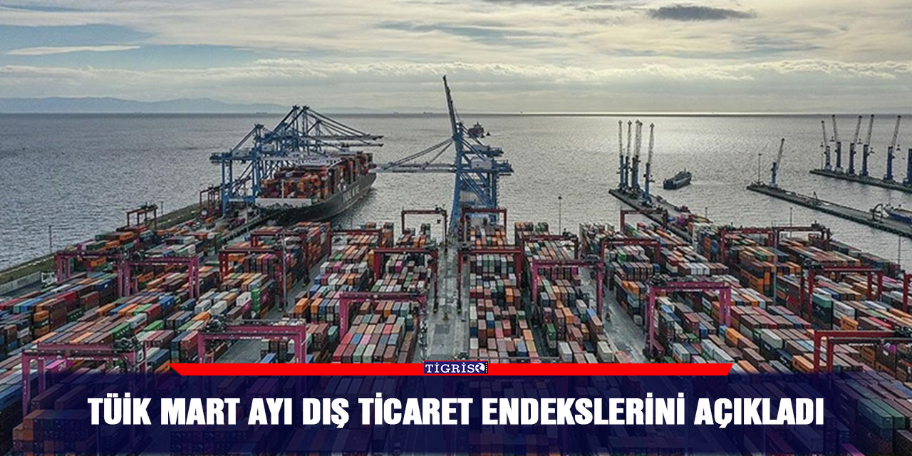 TÜİK mart ayı dış ticaret endekslerini açıkladı