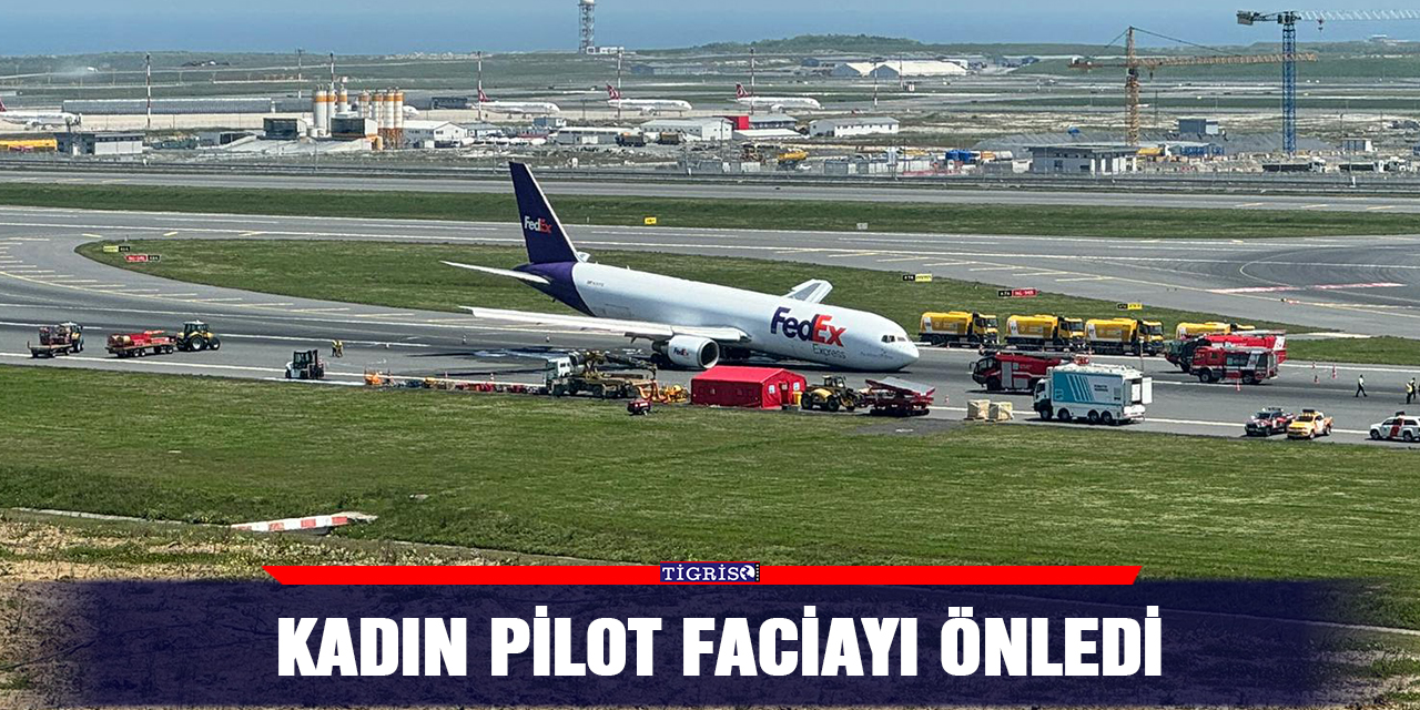 Kadın Pilot Faciayı Önledi