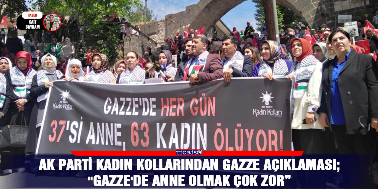 AK Parti kadın kollarından Gazze açıklaması