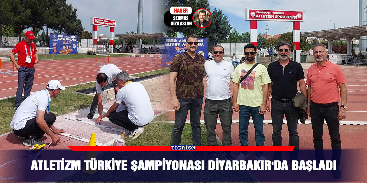 Atletizm Türkiye şampiyonası Diyarbakır'da başladı