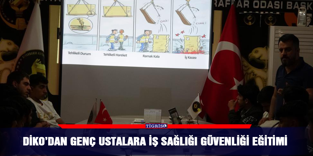 DİKO’dan genç ustalara iş sağlığı güvenliği eğitimi