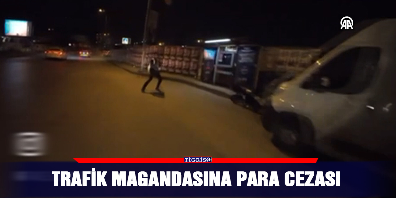VİDEO - Trafik magandasına para cezası