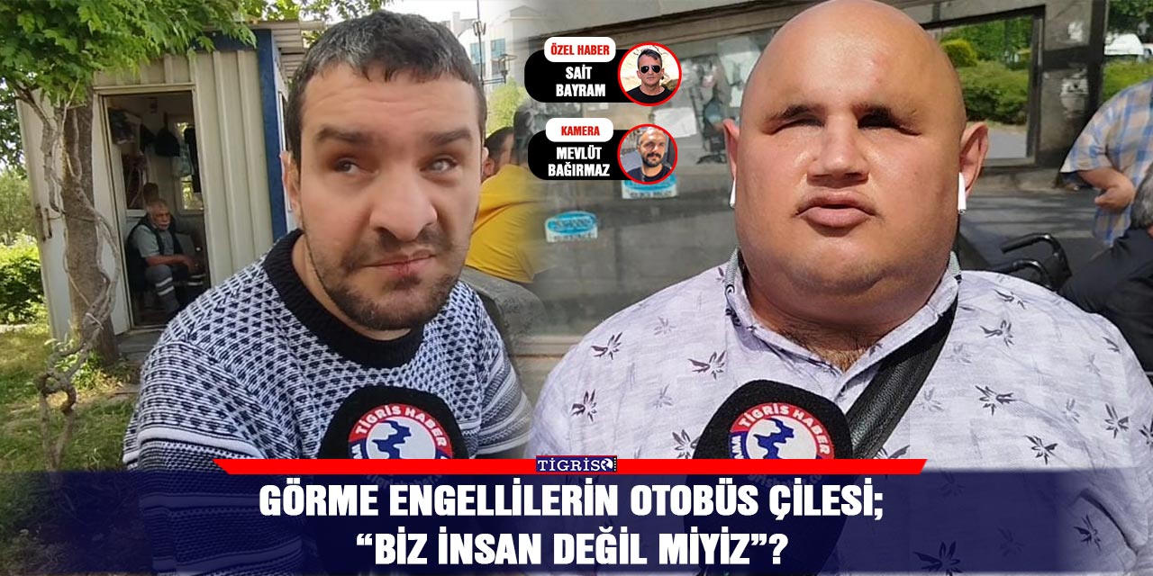VİDEO - Görme Engellilerin otobüs çilesi;  “Biz insan değil miyiz”?
