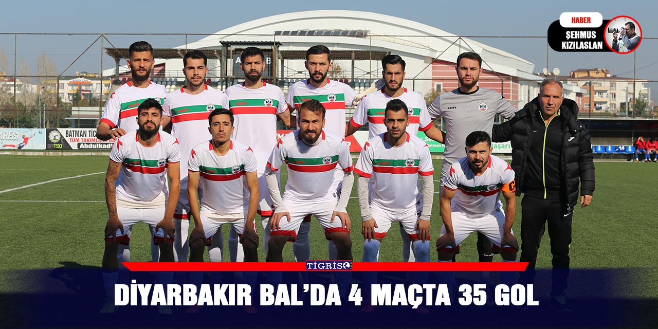Diyarbakır BAL’da 4 maçta 35 gol