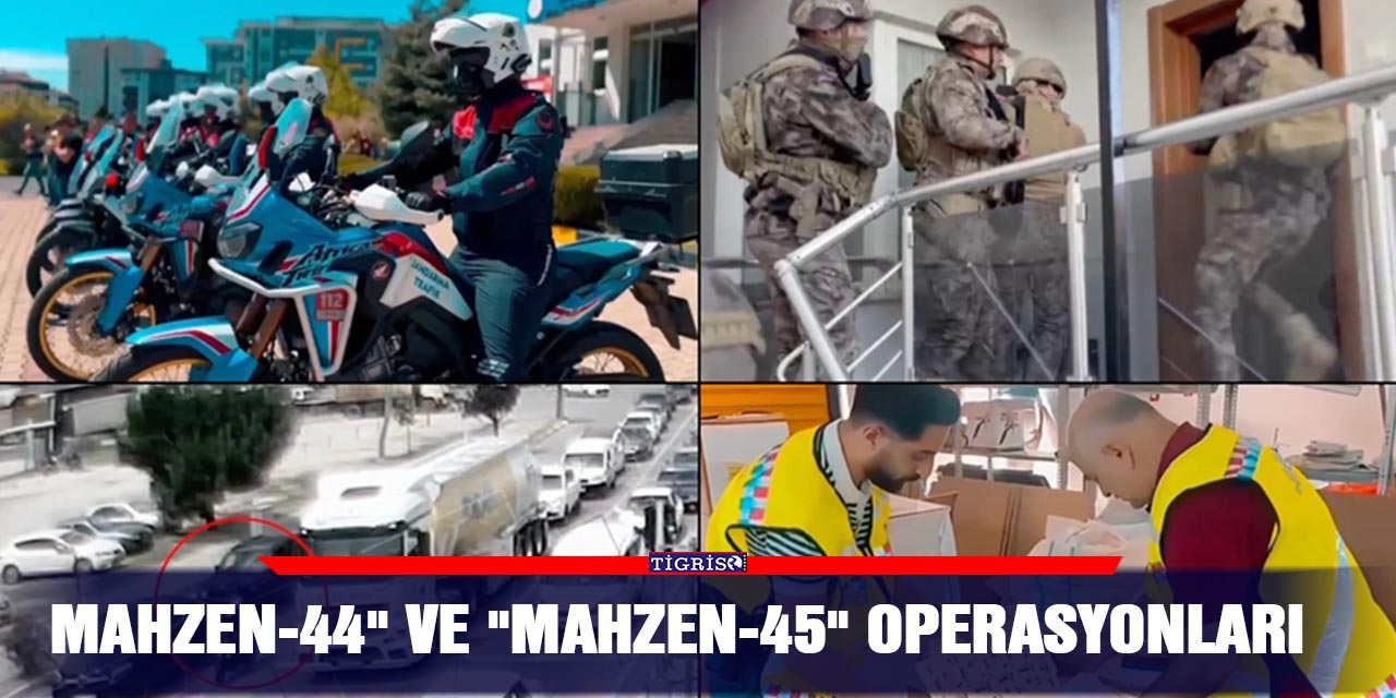 VİDEO - Mahzen-44" ve "Mahzen-45" operasyonları