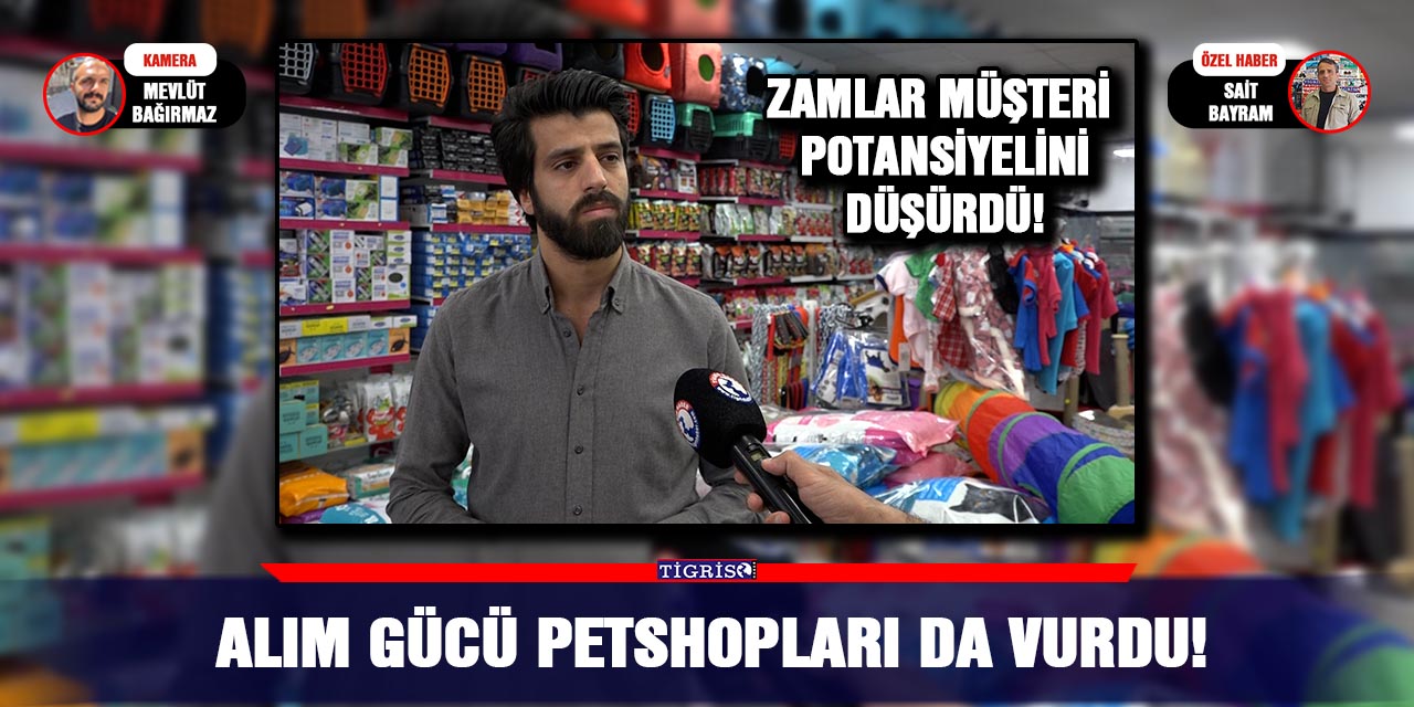 VİDE - Alım gücü petshopları da vurdu!