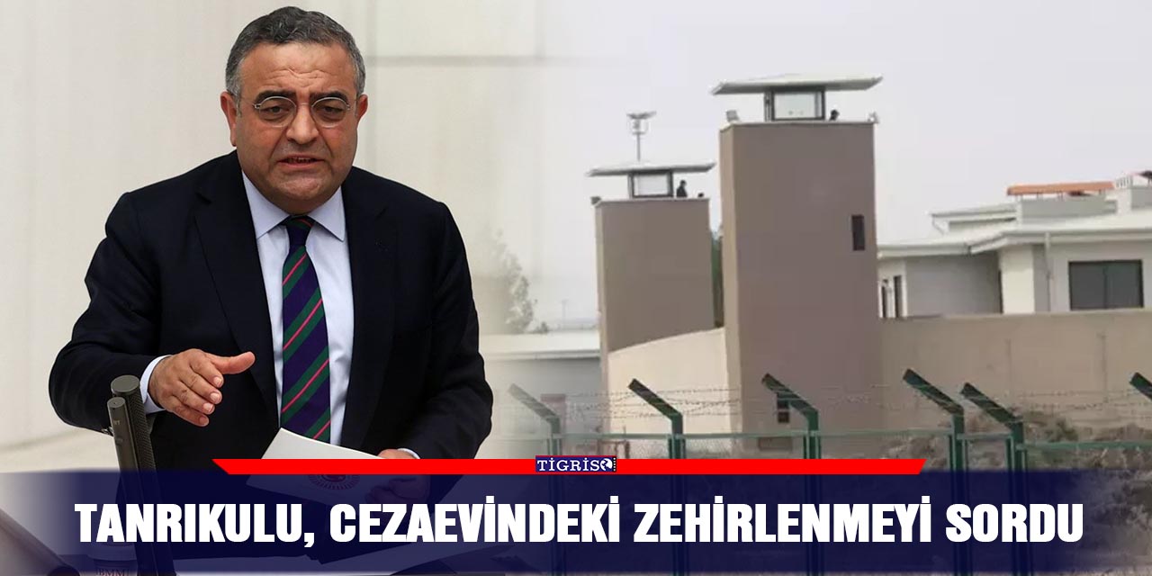 Tanrıkulu, cezaevindeki zehirlenmeyi sordu