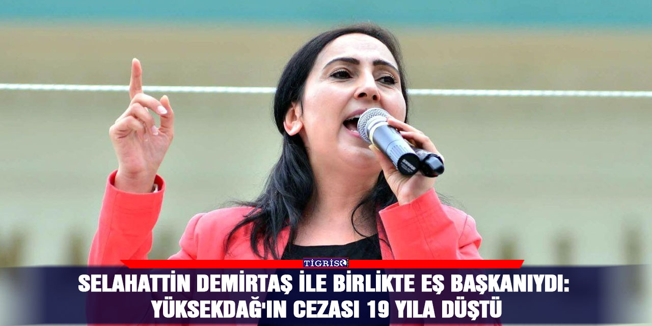 Selahattin Demirtaş ile birlikte Eş Başkanıydı