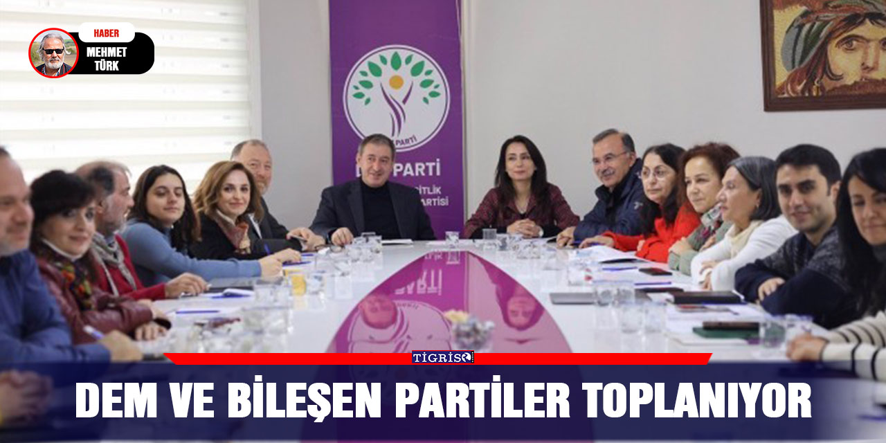 DEM ve bileşen partiler toplanıyor