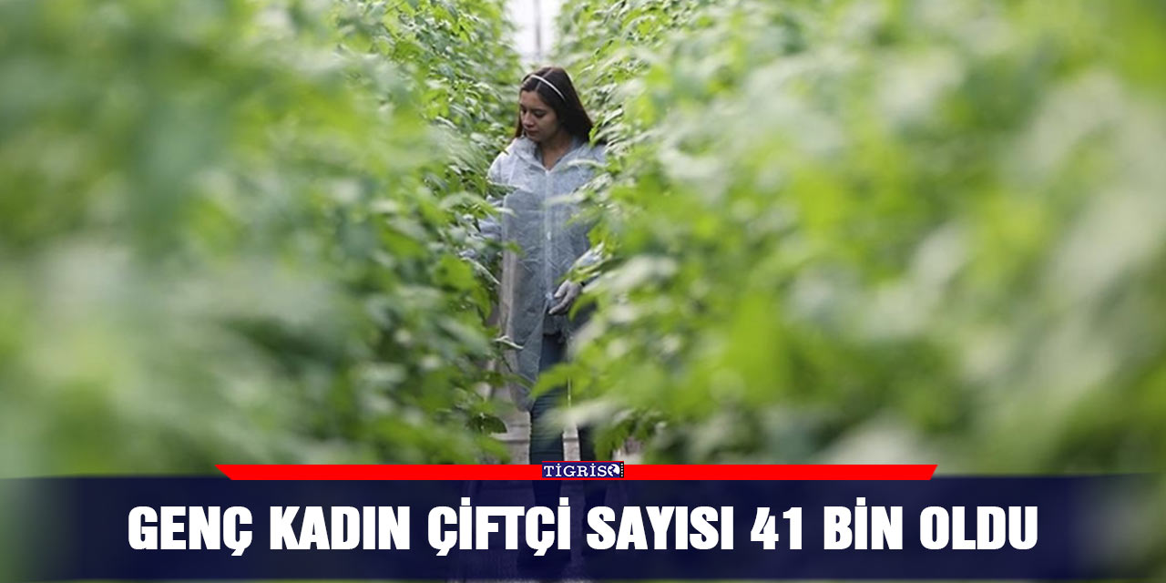 Genç kadın çiftçi sayısı 41 bin oldu