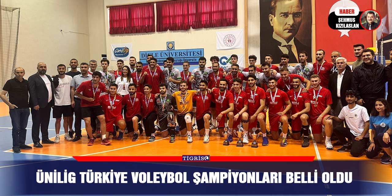 ÜNİLİG Türkiye Voleybol şampiyonları belli oldu