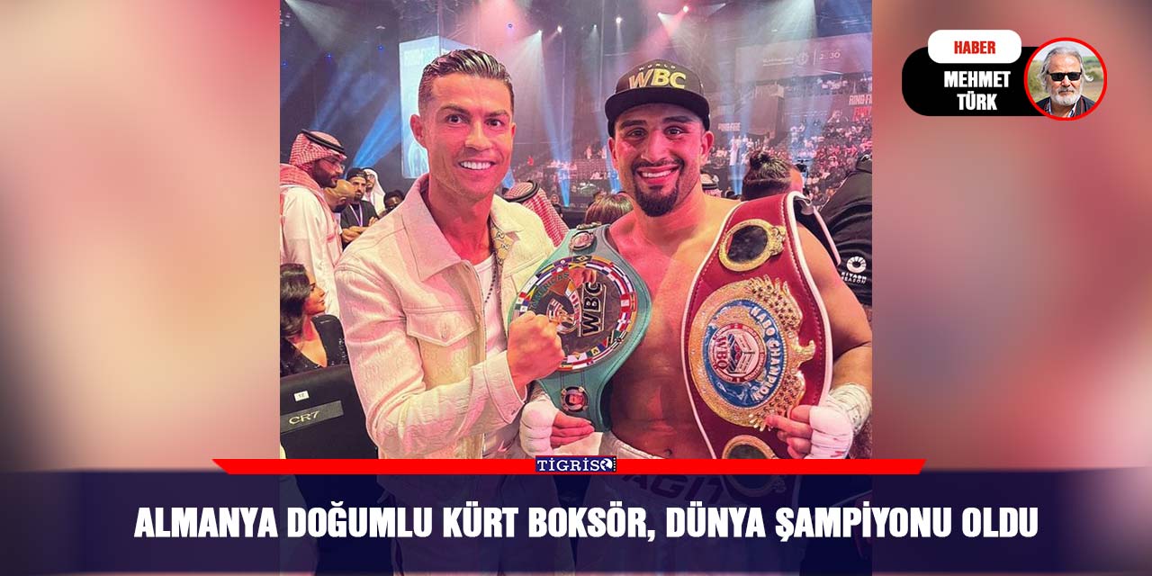 VİDEO - Almanya doğumlu Kürt boksör, dünya şampiyonu oldu
