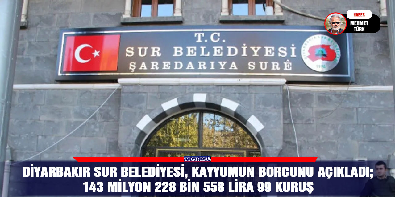 Diyarbakır Sur belediyesi, Kayyumun borcunu açıkladı