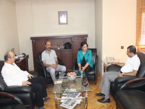 Tigris Haber'den yerel yönetim ziyareti