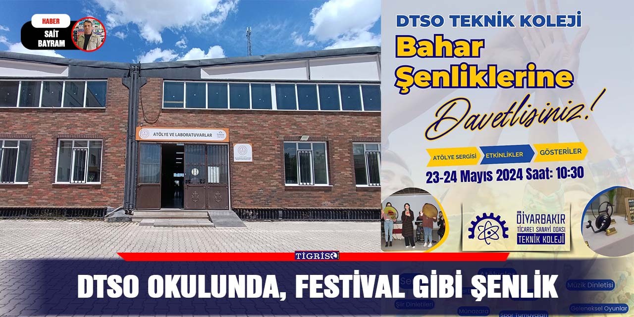 DTSO okulunda, festival gibi şenlik