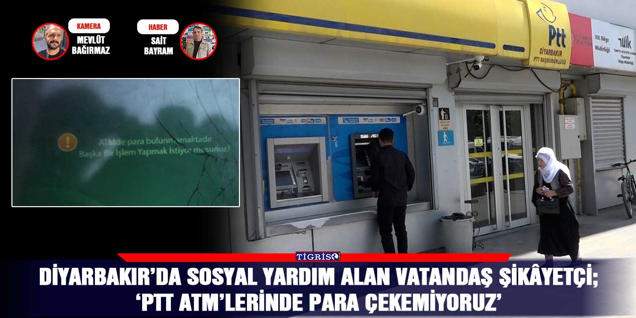 VİDEO - Diyarbakır’da sosyal yardım alan vatandaş şikâyetçi