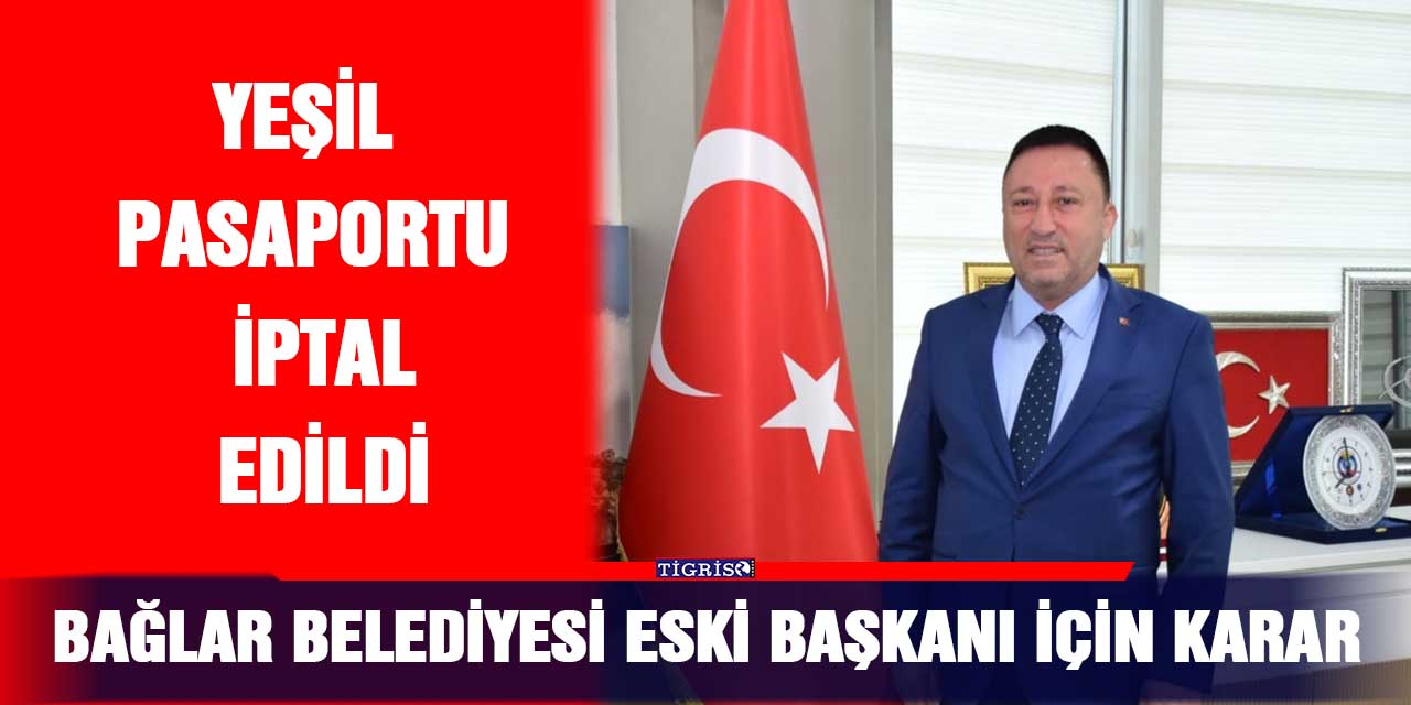 Bağlar Belediyesi eski Başkanı için karar