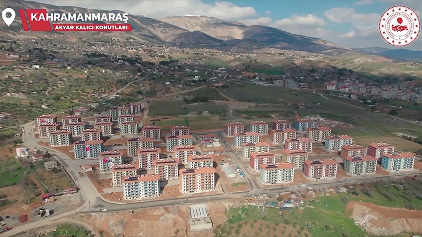 Kahramanmaraş'ta 20 bin deprem konutu hazır