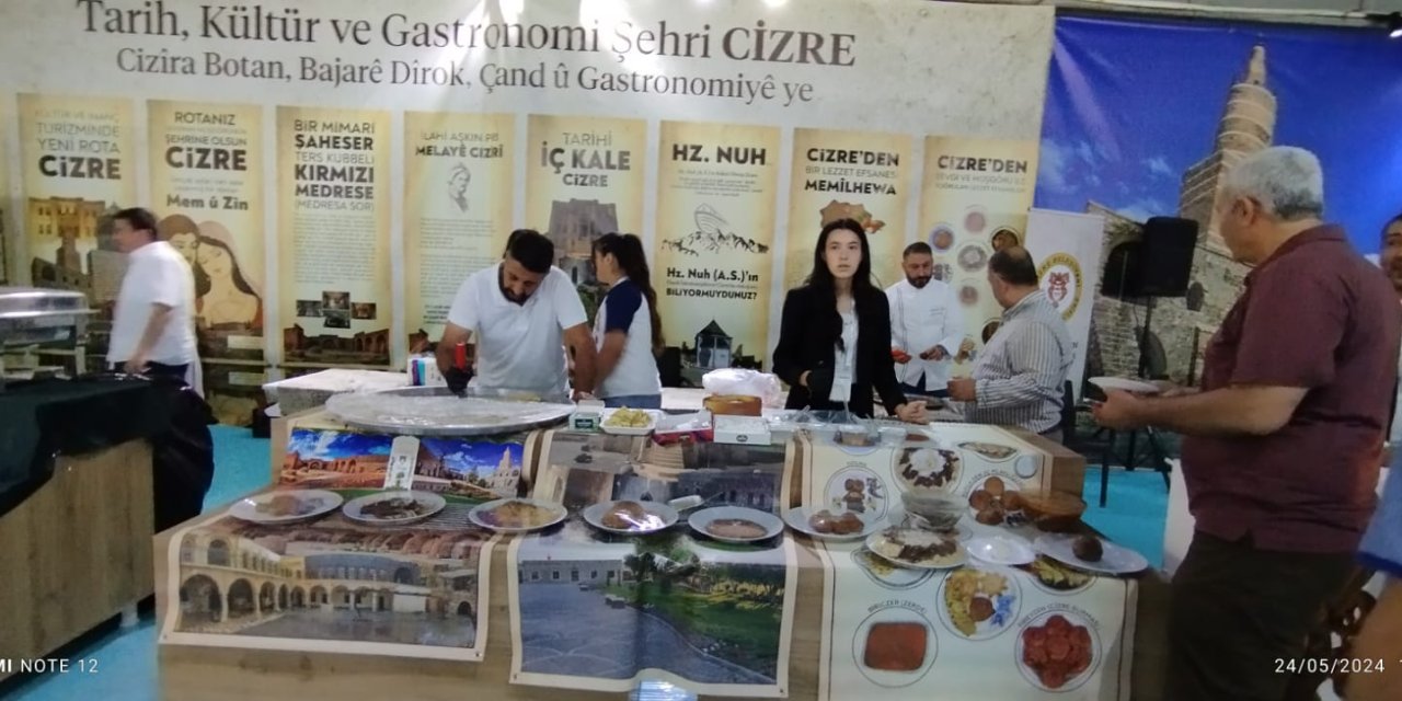 VİDEO - Cizre standında Botan lezzetleri sunumu
