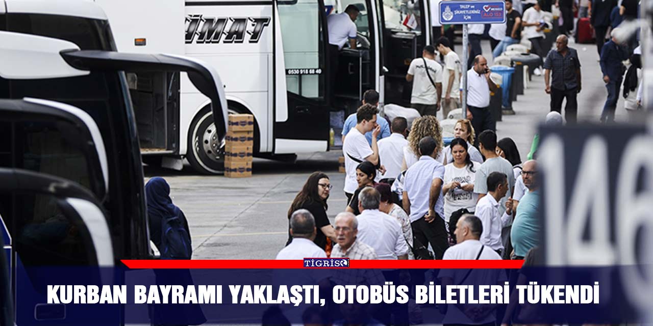 Kurban Bayramı yaklaştı, otobüs biletleri tükendi
