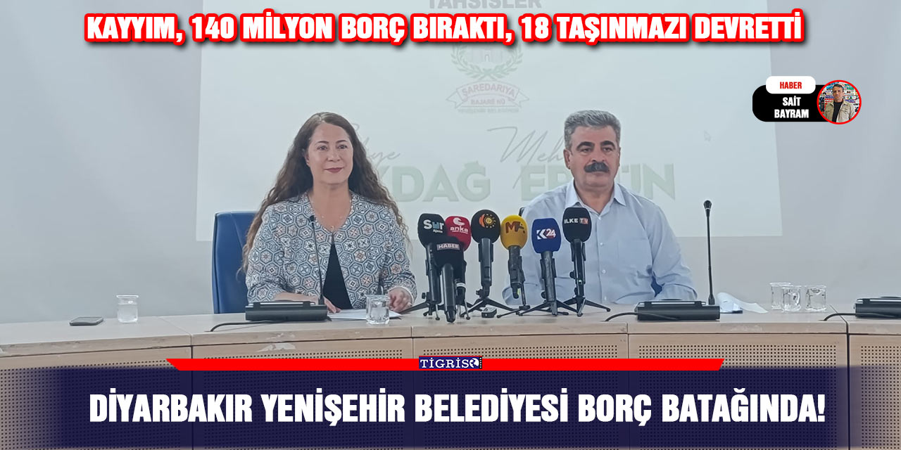 VİDEO - Diyarbakır Yenişehir Belediyesi borç batağında!