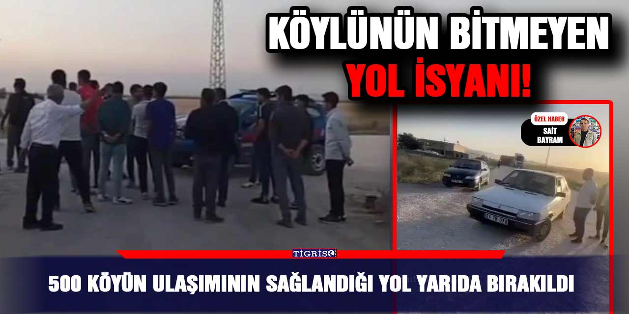 VİDEO - 500 köyün ulaşımının sağlandığı yol yarıda bırakıldı