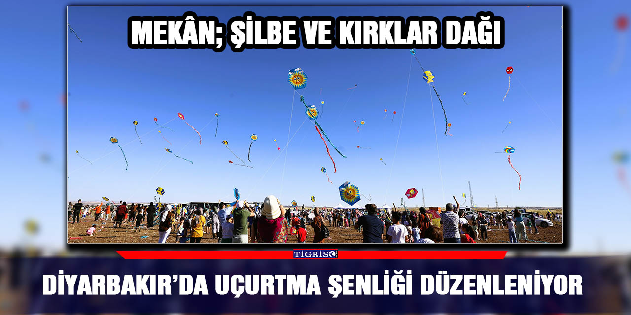 Diyarbakır’da uçurtma şenliği düzenleniyor