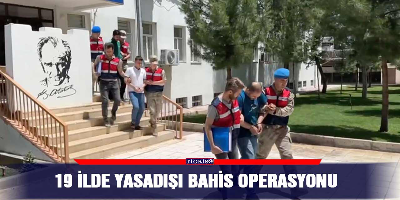 VİDEO - 19 ilde yasadışı bahis operasyonu