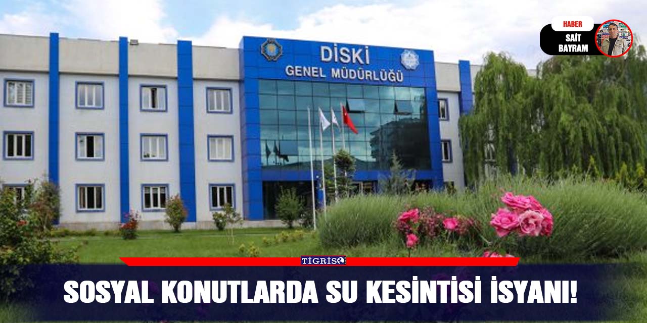 Sosyal Konutlarda su kesintisi isyanı!