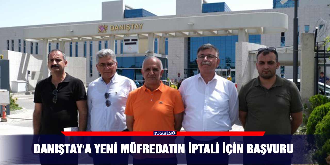 Danıştay'a yeni müfredatın iptali için başvuru