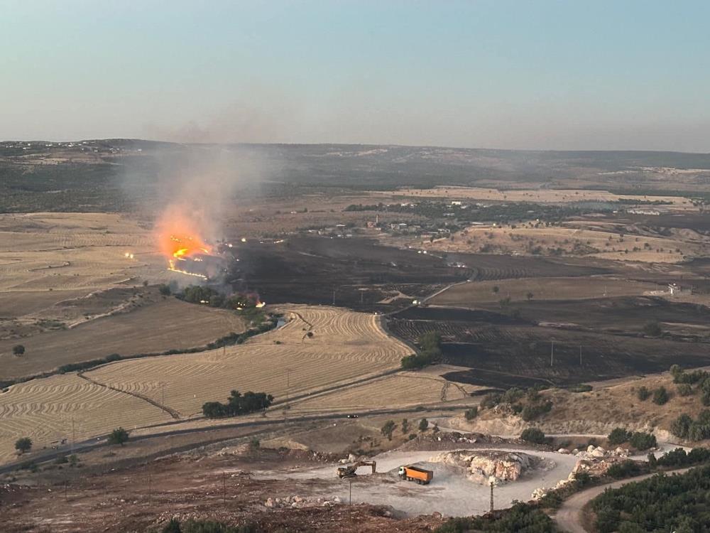 Diyarbakır Hani’de çıkan yangın söndürüldü