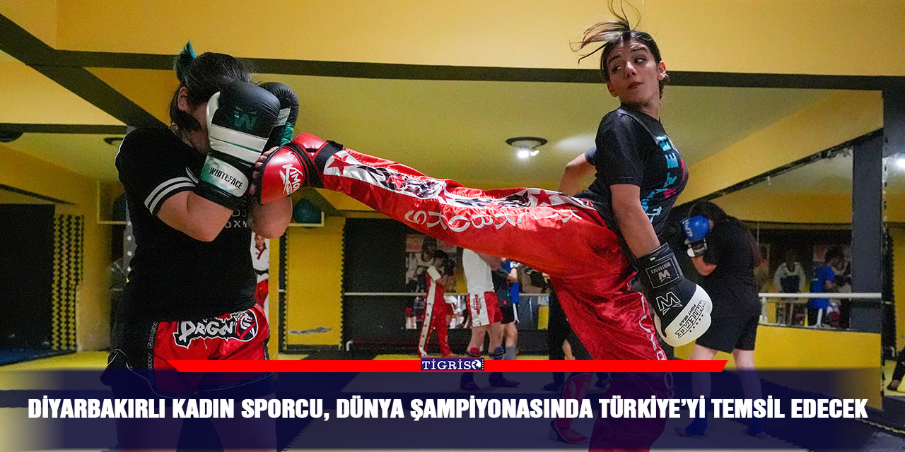Diyarbakırlı kadın sporcu, Dünya Şampiyonasında Türkiye’yi temsil edecek