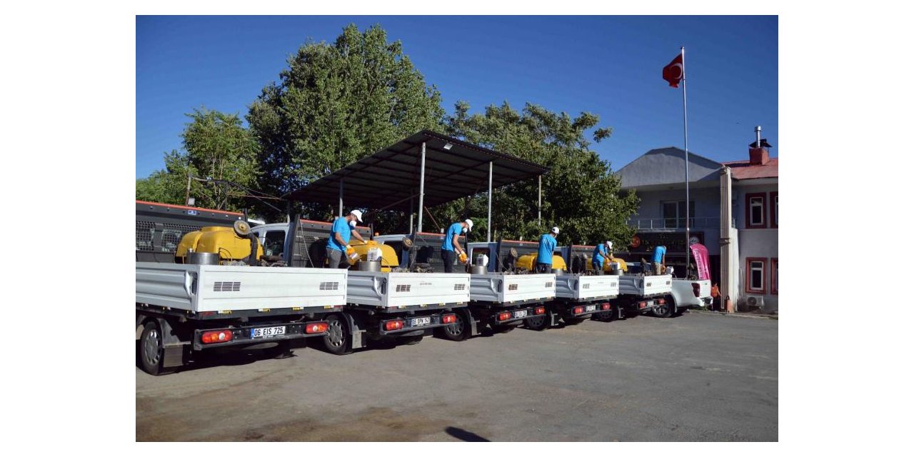 Diyarbakır’ın ilçelerine ilaçlama