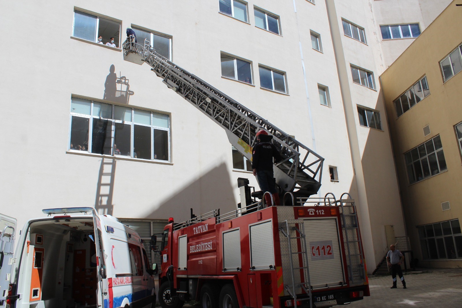 Gerçeği aratmayan tatbikat