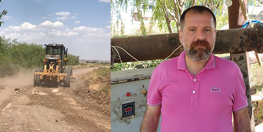 Diyarbakırlı çiftçiler istedi, belediye yaptı