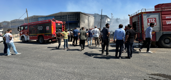 Geri dönüşüm fabrikasında yangın