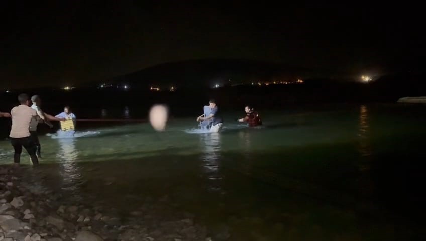 Batman Çayı’nda mahsur kalanlar kurtarıldı