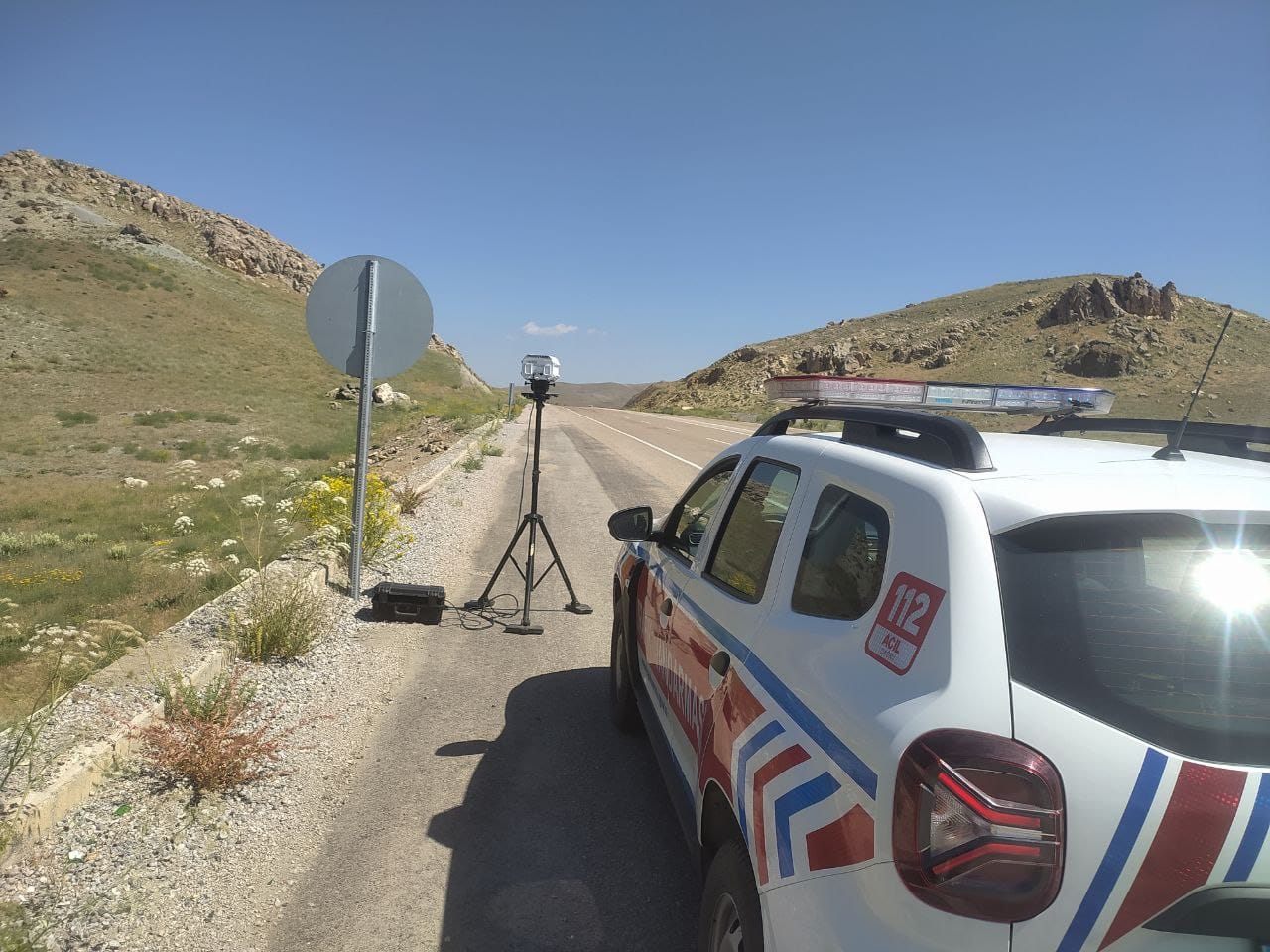 Van'da geçen ay 272 araç trafikten men edildi