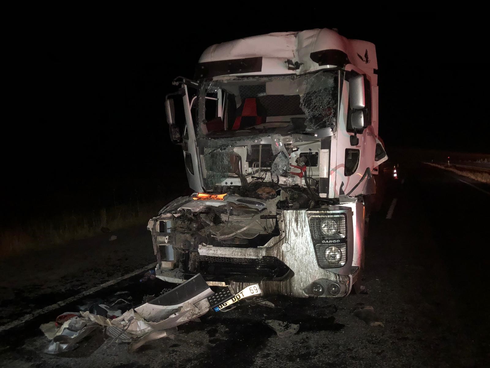 Cizre'de trafik kazası: 1 ölü