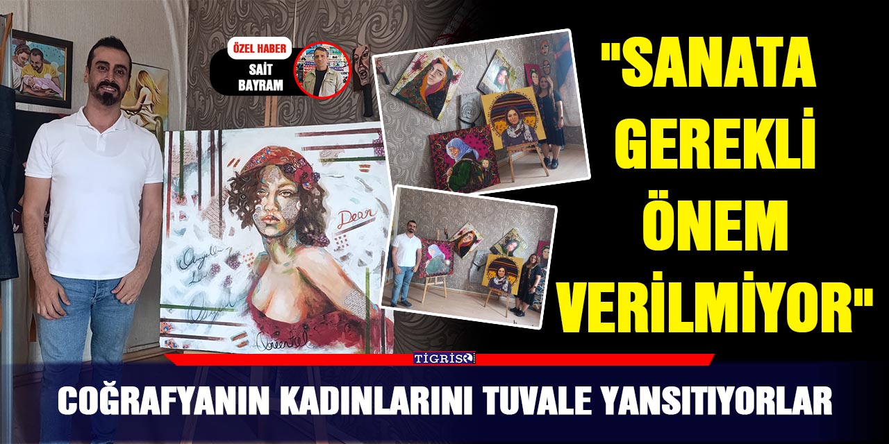 VİDEO - Coğrafyanın kadınlarını tuvale yansıtıyorlar