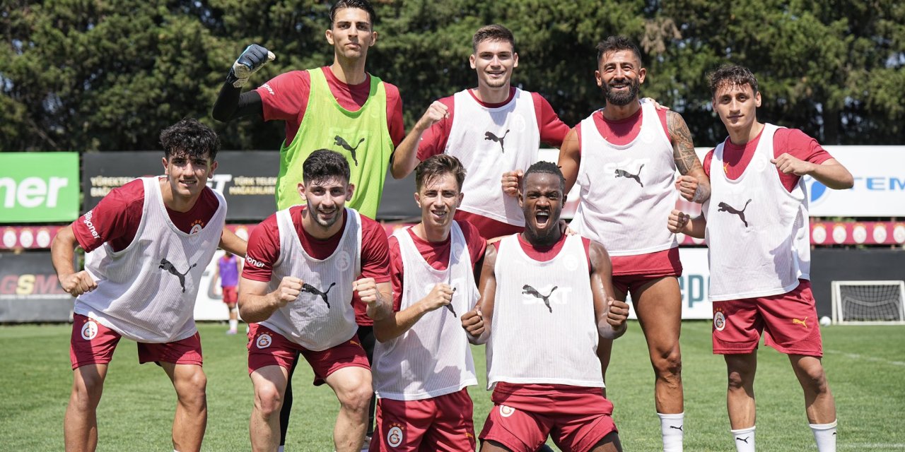 Galatasaray, çalışmalar devam ediyor