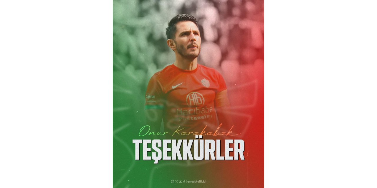 Amedspor Kaptanı gemiyi terk etti