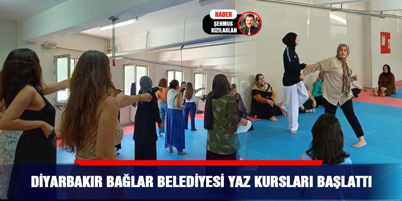 Diyarbakır Bağlar Belediyesi yaz kursları başlattı
