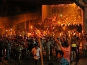 Diyarbakır'daki Rojava yürüyüşüne müdahale