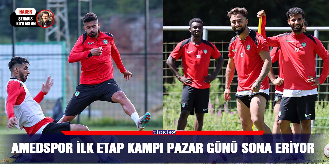 Amedspor ilk etap kampı Pazar günü sona eriyor