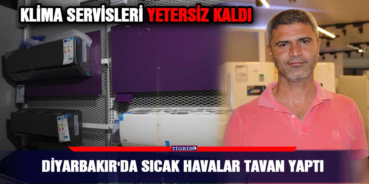 VİDEO - Diyarbakır'da sıcak havalar tavan yaptı