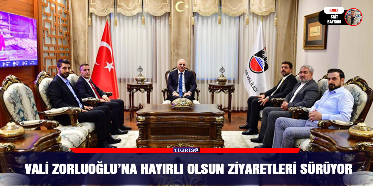 Vali Zorluoğlu’na Hayırlı Olsun Ziyaretleri sürüyor