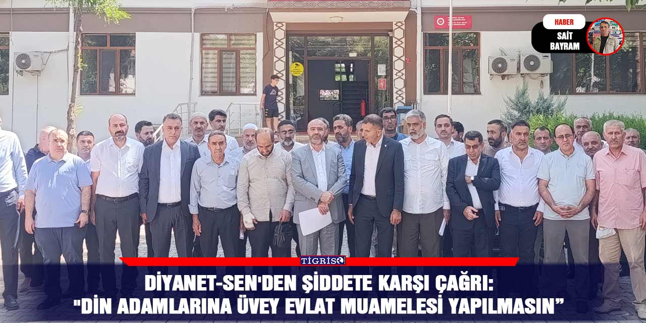 VİDEO - Diyanet-Sen'den şiddete karşı çağrı: "Din adamlarına üvey evlat muamelesi yapılmasın”