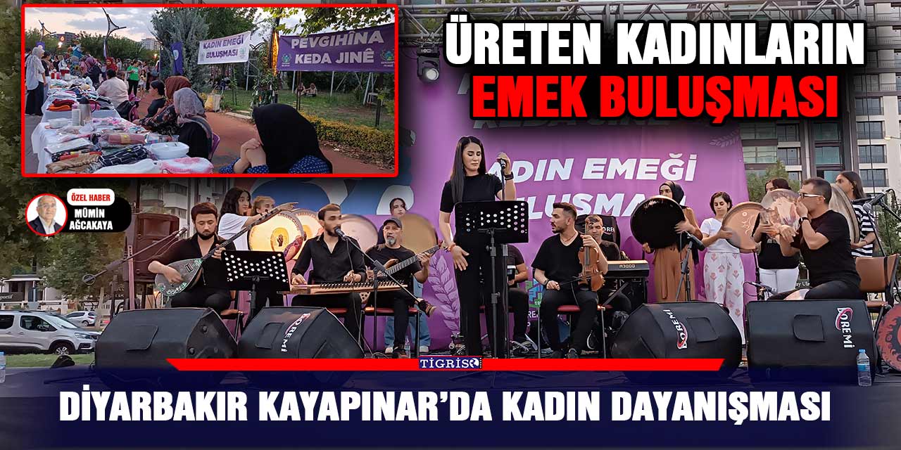 VİDEO - Diyarbakır Kayapınar’da kadın dayanışması