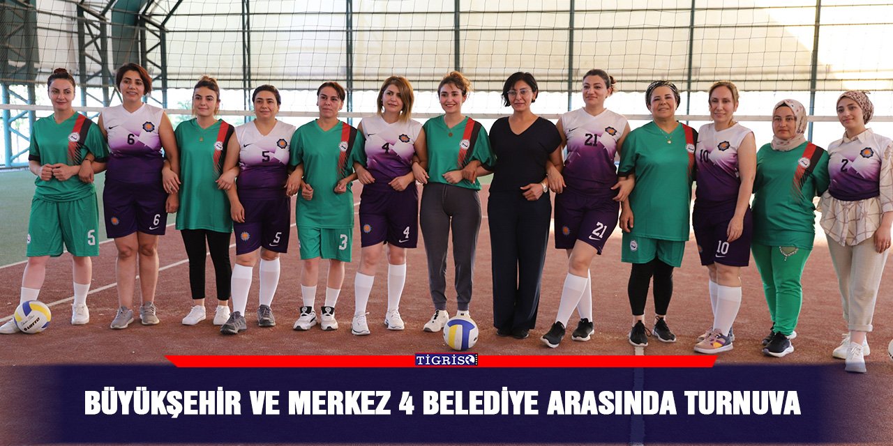 Büyükşehir ve merkez 4 belediye arasında turnuva